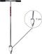 Synx Tools Grondboor 7cm verzinkt - Grondboren - Professioneel, Ideaal voor graafwerkzaamheden, Tuin boor, plantenboor, Palenboor - Lengte 120cm