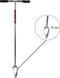 Synx Tools Grondboor 9cm verzinkt - Grondboren - Professioneel, Ideaal voor graafwerkzaamheden, Tuin boor, plantenboor, Palenboor - Lengte 120cm