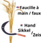 Synx Tools Handsikkel - Zeis - Tuingereedschap - Bodembewerkers - Geharde Blad