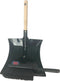 Synx Tools Handveger en blik Luxe metaal Stoffer en blik - Zwart - Bezem - Schoonmaakartikelen - bezem binnen - veger en blik