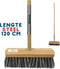 Synx Tools Harde Bezem Old Dutchie - Tuinbezem - Milieuvriendelijke bezem - Old Dutchie Model - Straatbezem - Bezems - Besem Veger - Buiten Bezem met steel 120 cm - Schoonmaakartikelen - Schrobborstels