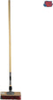 Synx Tools Harde X Bezem 30cm - Tuinbezem - Straatbezem - Bezems - Besem Veger - Buiten Bezem met steel 140 cm - Schoonmaakartikelen - Schrobborstels