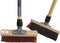 Synx Tools Harde X Bezem 30cm - Tuinbezem - Straatbezem - Bezems - Besem Veger - Buiten Bezem met steel 140 cm - Schoonmaakartikelen - Schrobborstels