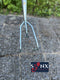 Synx Tools hark - Cultivator - 3 tanden - Verzinkt - Bodembewerkers - Harken - Tuingereedschap / Grondwoelers - Incl. Steel 150cm