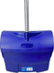 Synx Tools Hotel stoffer en blik set van 6 - Stoffer & Blik - Synx Tools Stoffer en Blik met lange stelen 95 cm Blauw Kunststof - Stoffer Blik set - Stoffer en blik sluitend model - Schoonmaak artikelen - Bezem / Veger en blik met lange steel