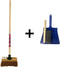 Synx Tools Junior Kinderbezem Cocos set 3 delig - Bezems / Zaalveger - Buitenspeelgoed - tuinierspeelgoed - Schepjes - Kinderen - Met houten Steel 86 cm