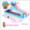 Synx Tools Kinder Kledinghangers - Kleerhangers - 20 Stuks - Hanger - Mix Kleur - kledinghangers baby - kinderkleding hangers - 18CM-28CM-x0,5CM