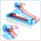 Synx Tools Kinder Kledinghangers - Kleerhangers - 30 Stuks - Hanger - Mix Kleur - kledinghangers baby - kinderkleding hangers - Babykleding - babykameraccessoires - 18CM-28CM-x0,5CM