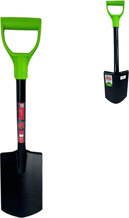 Synx Tools Kinder Spades Mini ERGO - Kinder Schep - Kinder schop / Schoppen - Spade Ergonomisch - Kind tuingereedschap - Steel 70cm