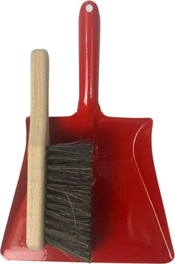 Synx Tools kinder Stoffer en blik - Handveger en blik - Metaal - kinderbezem - stoffer en blik kinderen - bezems