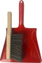 Synx Tools Kinderbezem Geel/blauw set 3 delig- Bezems - Buitenspeelgoed / Speelgoed - tuinierspeelgoed - Schepjes - Kinderen - Totale lengte 76cm