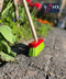 Synx Tools Kinderbezem Junior Rood Groen Bezem - Bezems - Buitenspeelgoed / Speelgoed incl. Steel 80cm - tuinierspeelgoed - Schepjes - Kinderen - Inclusief Steel 80cm