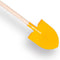Synx Tools Kinderschopje Mini Spade geel - Kinderspade - schepjes - Bats / Spade - Buitenspeelgoed - Tuinierspeelgoed - Zandbakspeelgoed - Speelgoed - Schopje - Kinderen - Totale lengte 73cm