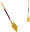 Synx Tools Kinderspade met opstapje Geel - Kinderspade - schepjes - Bats / Spade - Buitenspeelgoed - Tuinierspeelgoed - Zandbakspeelgoed - Speelgoed - Schopje - Kinderen - Totale lengte 73cm