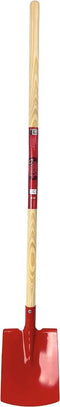 Synx Tools Kinderspade met opstapje Rood - Kinderspade - schepjes - Bats / Spade - Buitenspeelgoed - Tuinierspeelgoed - Zandbakspeelgoed - Speelgoed - Schopje - Kinderen - Totale lengte 73cm