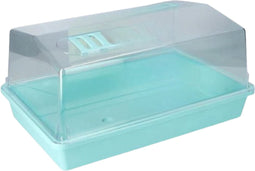 Synx Tools Kweekbak met deksel 37,5 cm - Zaaitray - Kweektray - kweekbak met ventilatie - kweken - Tuinieren/Moestuinbak - Moestuin artikelen - Tuin benodigdheden - Vensterbank