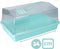 Synx Tools Kweekbak met deksel 37,5 cm - Zaaitray - Kweektray - kweekbak met ventilatie - kweken - Tuinieren/Moestuinbak - Moestuin artikelen - Tuin benodigdheden - Vensterbank