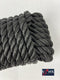 Synx Tools Landvast Touw 15 Meter - Landtouw - dubbel gevlochten - 16mm x 15 meter - Boten touw