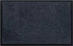 Synx Tools Luxe Deurmat Binnen – Antraciet Vinyl 40x60cm – Droogloopmat / Droogloopmatten voor Binnen en buiten – Deur Droogloop Mats– Schoonloopmat – Deurmatten – Inloopmat – Voordeur – Doormat – Matten – Entreema