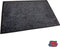Synx Tools Luxe Deurmat Binnen – Antraciet Vinyl 50x80cm – Droogloopmat / Droogloopmatten voor Binnen en buiten – Deur Droogloop Mats– Schoonloopmat – Deurmatten – Inloopmat – Voordeur – Doormat – Matten – Entreema