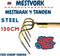 Synx Tools Mesthaak 4 Tanden - mestvork - tuingereedschap - Duurzame 130cm Steel