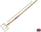 Synx Tools Mesthaak 4 Tanden - mestvork - tuingereedschap - Duurzame 130cm Steel