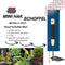 Synx Tools Mini hak schoffel Metaal 29 cm - hark - Schoffel Mini- Mini tuingereedschap - Onkruidverwijderaar - Handgereedschap - Moestuin benodigheden - Onkruidbestrijding