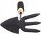 Synx Tools Mini schoffel met klauwen Metaal 29 cm - Schoffel Mini- Mini tuingereedschap - Onkruidverwijderaar - Handgereedschap - Moestuin benodigheden