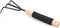 Synx Tools Mini Tuinkrabber Metaal 32 cm - hark - Tuinkrabber Mini- Mini tuingereedschap - Onkruidverwijderaar - Handgereedschap - Moestuin benodigheden