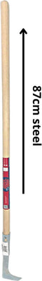 Synx Tools Mini Voegenmes - Onkruidkrabber - Voegenkrabber - onkruidborstel - onkruidmes - krabbers / schrapers met steel 87cm