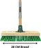 Synx Tools Mos & Tegelborstel 28cm - Bezem - Bezems - Mosbezem bezem met Steel 120 cm - Schrobbezem - Mos - Onkruidborstel - Harde Borstel - Vloerschrobborstel