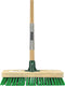 Synx Tools Mos & Tegelborstel 28cm - Bezem - Bezems - Mosbezem - bezem met Steel 150 cm - Schrobbezem - Mos - Onkruidborstel - Harde Borstel-Vloerschrobborstel
