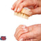Synx Tools Nagelborstel hout set van 6 stuks - schrobborstels - nagel borstel - schrobbezem - nagelborstel hout - Voordeelverpakking