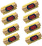 Synx Tools Nagelborstel hout set van 8 stuks - schrobborstels - nagel borstel - schrobbezem - nagelborstel hout - Voordeelverpakking