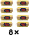 Synx Tools Nagelborstel hout set van 8 stuks - schrobborstels - nagel borstel - schrobbezem - nagelborstel hout - Voordeelverpakking