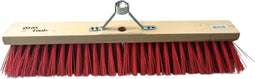 Synx Tools nylon 60cm - met steelhouder zonder steel - Buiten Bezem - Bezems - Straatbezem Kunststof haren - Schrobborstels - schoonmaakartikelen - Zonder Steel