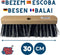 Synx Tools Old Dutchie bezem 29cm - Bezem - Buitenveger - Veger - natuurvezels - Straatbezem - Bezems - Buitenbezem - Tuinbezem - Zonder Steel