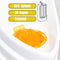 Synx Tools Powerscreen UrinoirMatje 2 Stuks Geel Citrus - luchtverfrisser toilet - urinoirmatten - 30 Dagen Geur - Anti spat mat WC - Toilet Mat - Frisse Geur - Anti Splash Mat - Wc Rooster - Urinoirrooster