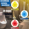 Synx Tools Powerscreen UrinoirMatje Rood 2 stuks Meloen Geur 30 dagen - luchtverfrisser toilet - Urinoirmatten - Urinal Screen Wave - Anti spat mat WC - Toilet Mat - Frisse Geur - Wc Rooster - Urinoirrooster