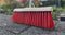 Synx Tools Prof Gemeente Bezem Nylon 45 cm - Wegenbouwbezem - Straatbezem - Stadsbezem - Harde natuurvezels - veger - Bezems buitenbezem - Tuinbezem - incl. Steel 150 cm