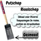 Synx Tools Putschep Handgesmeed - Putschep - rioolschep - schep - Schoppen - Met Lichtgebogen steel 130cm