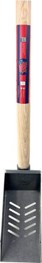 Synx Tools Putschep Handgesmeed - Putschep - rioolschep - schep - Schoppen - Met Lichtgebogen steel 130cm