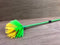 Synx Tools Ragebol telescoopsteel 110/ 210 cm - Stoffer - Plumeaus - Schoonmaken spinnenweb - Duster - Ragebol met Telescoopsteel