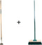 Synx Tools Rechte Schoffel 12cm Met Staal 160cm + Buitenbezem Groen Met Staal 117cm - Schoffel - Buitenbezem