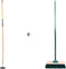 Synx Tools rechte schoffel 16cm + Buiten Bezem Groen - Schoffel - 170cm staal met Hilt - Met Steel 117 cm