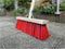 Synx Tools Rechte Schoffel 18 cm +Nylon Straatbezem 60cm - 160cm Staal met Handvat - Schoffel - Nylon