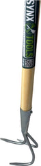 Synx Tools Rechte Schoffel 22cm met Steel 160cm + Tuinkrabber 3 Tanden met Steel 150cm - Tuinkrabber - Rechte Schoffel 22cm