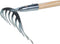 Synx Tools Rozenhark metaal Hark - Harken/ Gazonhark - Bladhark - Bodembewerkers - Hark Zonder Steel