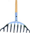 Synx Tools Rozenhark metaal Hark - Harken/ Gazonhark - Bladhark - Bodembewerkers - Hark Incl. steel 150cm