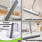 Synx Tools Rubberen Bezem Met Steel 120 cm 2 in 1 - Kappersbezem - Bezems - Huisdierhaar verwijderaar - Bezem binnen & buiten - Huisdierhaar verwijderaar - Vloertrekker met steel 120 cm - Zachte Bezem